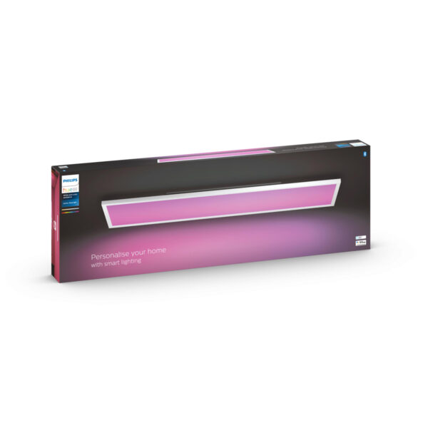 Philips Hue Panneau LED connecté SURIMU - White & Color Ambiance - 1200x300 - 67W - Blanc – Image 2