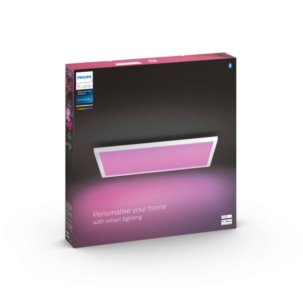 Philips Hue Panneau LED connecté SURIMU - White & Color Ambiance - 600x300 - 67W - Blanc