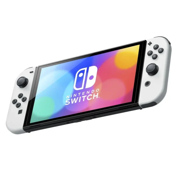 Nintendo Switch Console OLED Model Jeux Portables Blanc