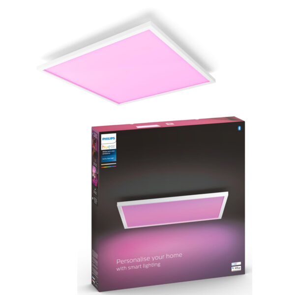 Philips Hue Panneau LED connecté SURIMU - White & Color Ambiance - 600x300 - 67W - Blanc – Image 2