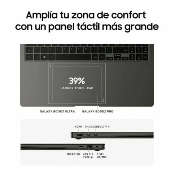 Ordinateur Portable Samsung Galaxy Book3 Ultra Intel Core i9-13900H 32 GB RAM – Image 2