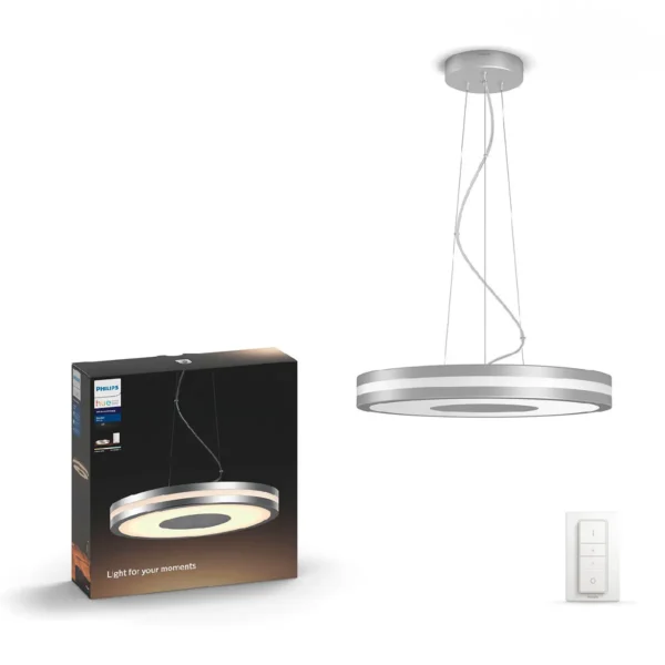 Philips Hue White Ambiance BEING Suspension 1x39W - Aluminium – Image 4